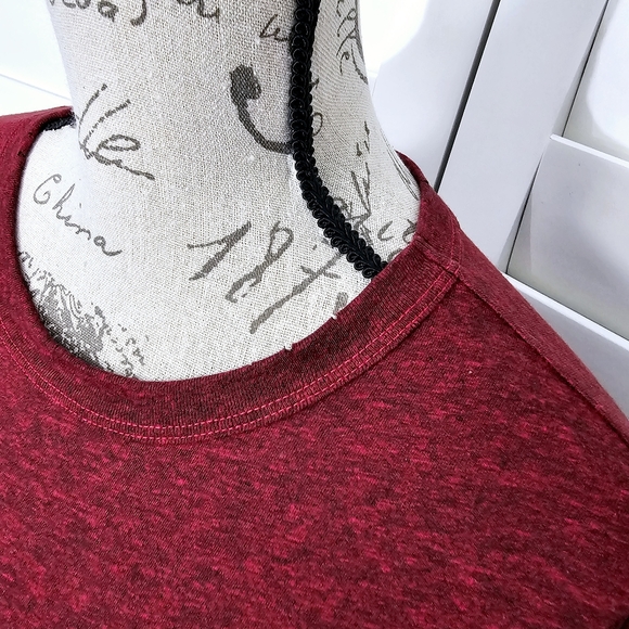 THE GREAT. DISTRESSED PEPLUM TEE/TOP - Picture 5 of 13